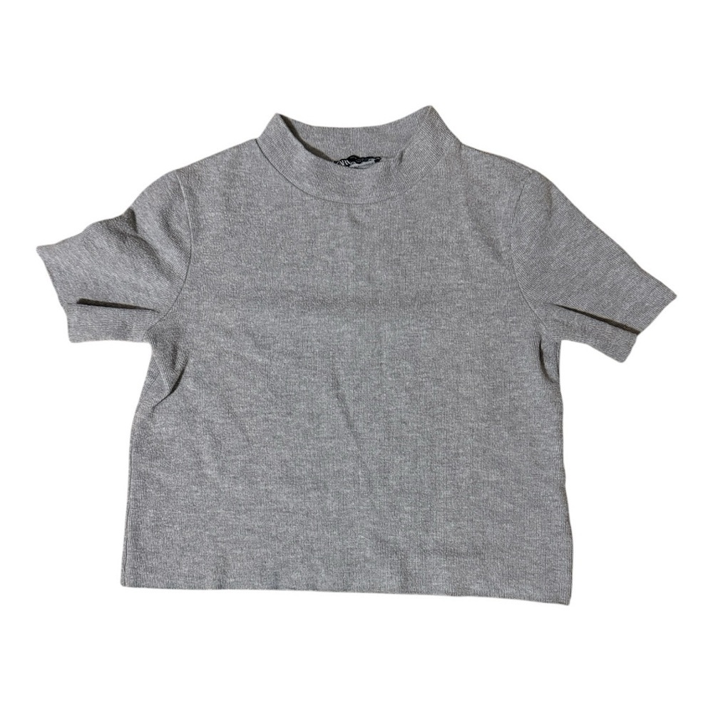 3 for $20 Sale – Mix & Match | Bundle Any 3 ZARA Ribbed Mock Neck Knit Top | M